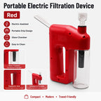 ⚡ LAST DAY 50% OFF – Portable Handheld Electric Filtration Device | Compact Glass Chamber Design with Electric-Assisted Operation & 6 Color Options ✨